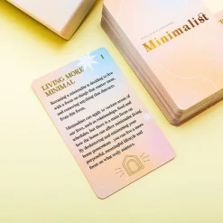 Ditverzinjeniet Mindfulness|Minimalist kaarten