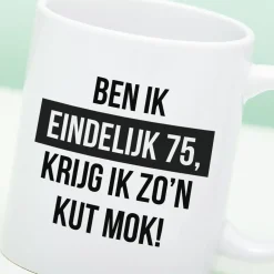 Ditverzinjeniet Mokken & Glazen|Mok Ben ik eindelijk jarig