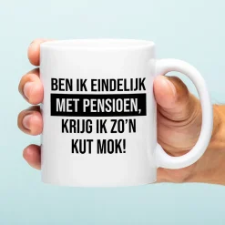 Ditverzinjeniet Mokken & Glazen|Mok Ben ik eindelijk met pensioen