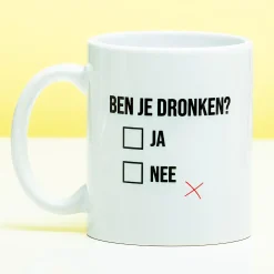 Ditverzinjeniet Mokken & Glazen|Borrelen|Mok Ben je dronken