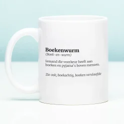 Ditverzinjeniet Mokken & Glazen|Mok Boekenwurm