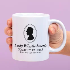 Ditverzinjeniet Mokken & Glazen|Mok Bridgerton Society Papers