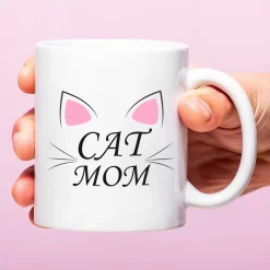 Ditverzinjeniet Mokken & Glazen|Mok Cat Mom