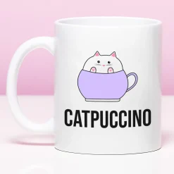 Ditverzinjeniet Mokken & Glazen|Mok Catpuccino