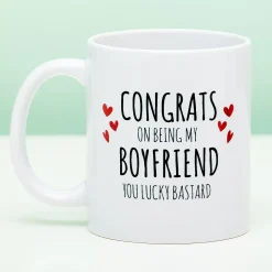 Ditverzinjeniet Mokken & Glazen|Mok Congrats On Being My Boyfriend