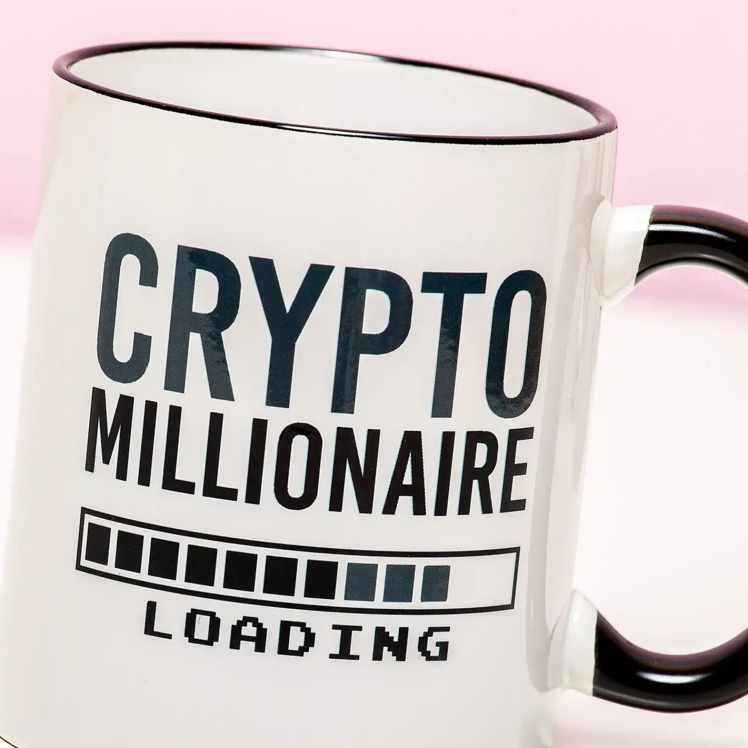 Ditverzinjeniet Kantoor|Mokken & Glazen|Mok Crypto millionaire