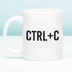 Ditverzinjeniet Kantoor|Mokken & Glazen|Mok Ctrl C/V