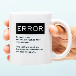 Ditverzinjeniet Mokken & Glazen|Gaming|Mok Error