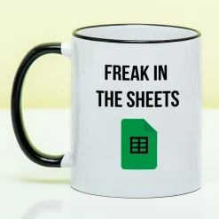 Ditverzinjeniet Mokken & Glazen|Mok Freak In The Sheets