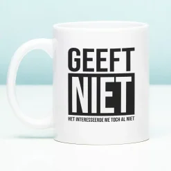 Ditverzinjeniet Mokken & Glazen|Mok Geeft niet