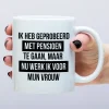 Ditverzinjeniet Mokken & Glazen|Mok Geprobeerd met pensioen te gaan
