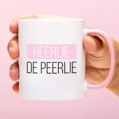 Ditverzinjeniet Mokken & Glazen|Mok Heerlie de peerlie