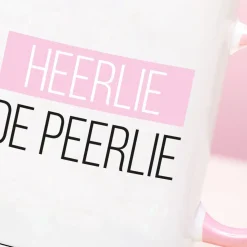 Ditverzinjeniet Mokken & Glazen|Mok Heerlie de peerlie