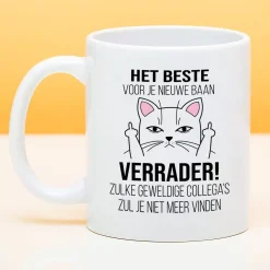 Ditverzinjeniet Mokken & Glazen|Mok Het beste voor je nieuwe baan