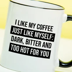Ditverzinjeniet Mokken & Glazen|Mok I Like My Coffee Just Like Myself