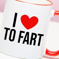 Ditverzinjeniet Kantoor|Mokken & Glazen|Mok I Love To Fart