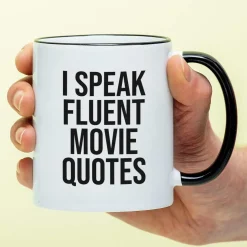 Ditverzinjeniet Mokken & Glazen|Mok I Speak Fluent Movie Quotes