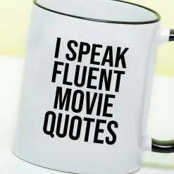 Ditverzinjeniet Mokken & Glazen|Mok I Speak Fluent Movie Quotes