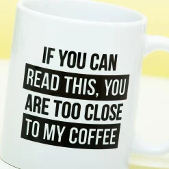 Ditverzinjeniet Mokken & Glazen|Mok If you can read this