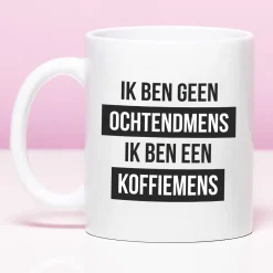 Ditverzinjeniet Mokken & Glazen|Mok Ik ben geen ochtendmens