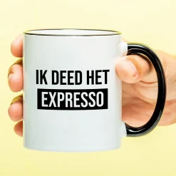 Ditverzinjeniet Mokken & Glazen|Mok Ik deed het expresso