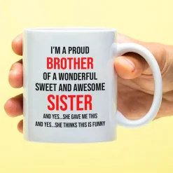 Ditverzinjeniet Mokken & Glazen|Mok I’m A Proud Brother