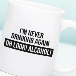Ditverzinjeniet Mokken & Glazen|Mok I’m Never Drinking Again