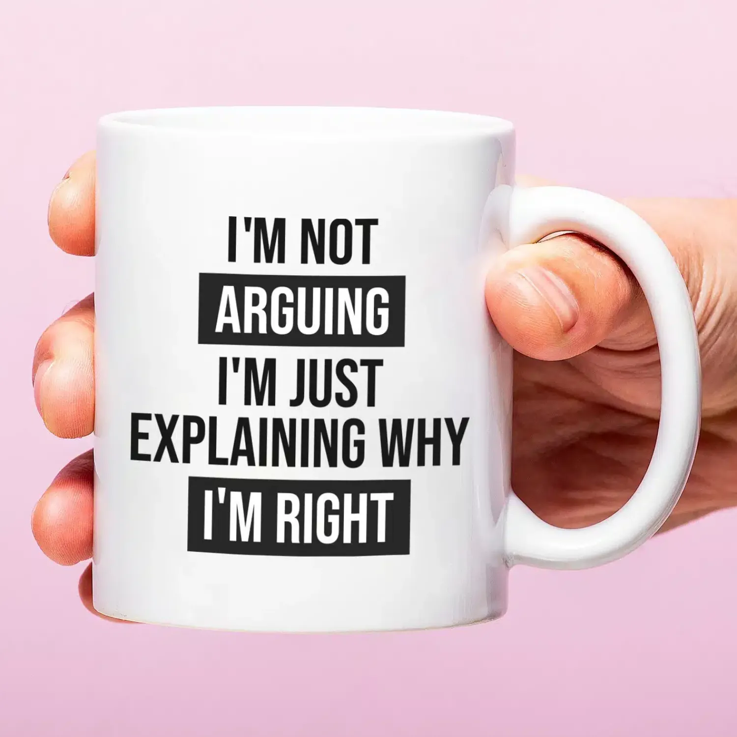 Ditverzinjeniet Mokken & Glazen|Mok I’m Not Arguing