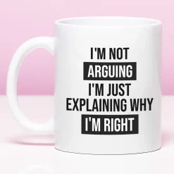 Ditverzinjeniet Mokken & Glazen|Mok I’m Not Arguing