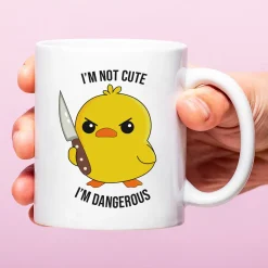 Ditverzinjeniet Mokken & Glazen|Mok I’m Not Cute I’m Dangerous