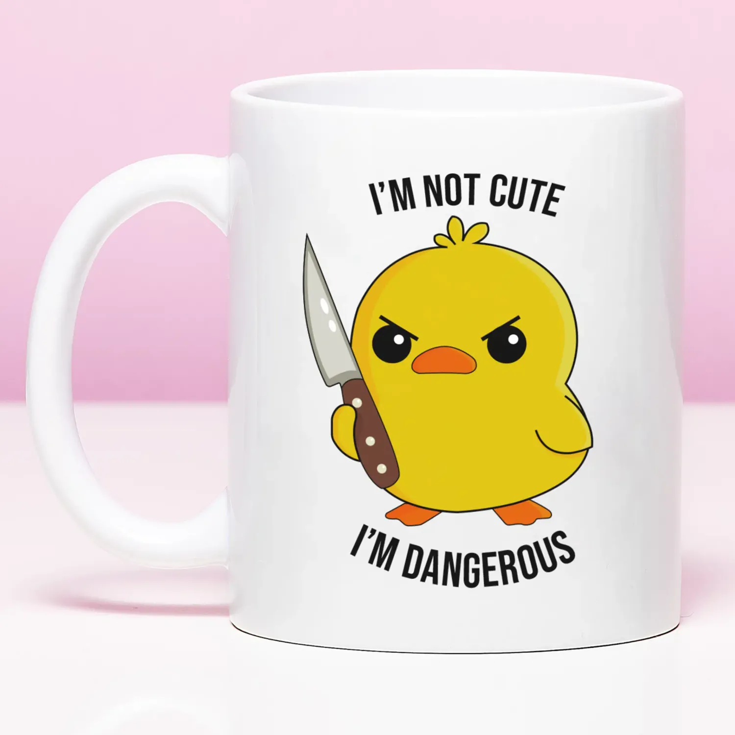 Ditverzinjeniet Mokken & Glazen|Mok I’m Not Cute I’m Dangerous
