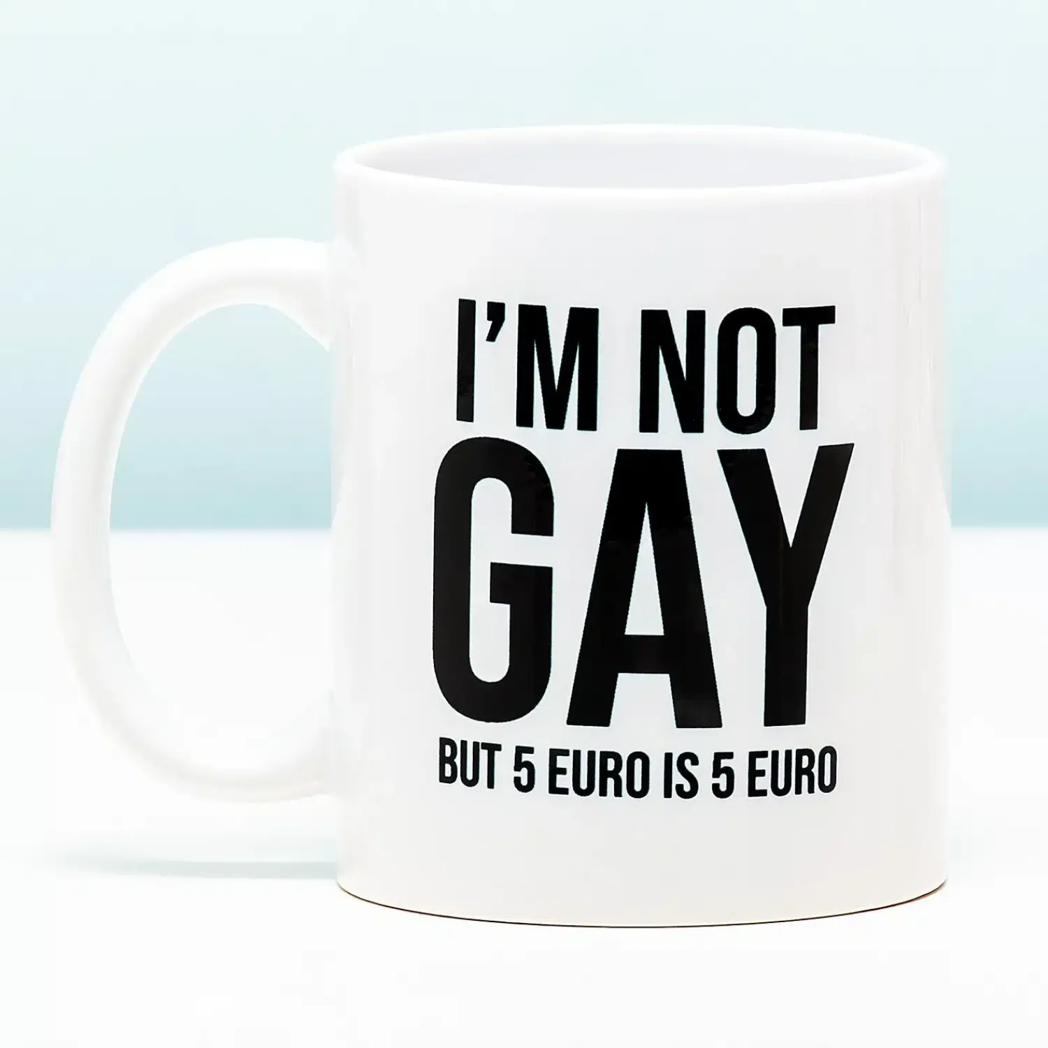 Ditverzinjeniet Mokken & Glazen|Mok I’m not gay