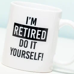 Ditverzinjeniet Mokken & Glazen|Mok I’m retired