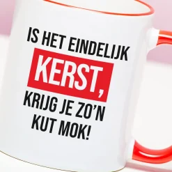 Ditverzinjeniet Mokken & Glazen|Mok Is het eindelijk kerst