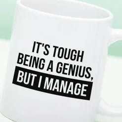 Ditverzinjeniet Mokken & Glazen|Mok It’s Tough Being A Genius