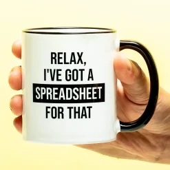 Ditverzinjeniet Mokken & Glazen|Mok I’ve got a spreadsheet for that