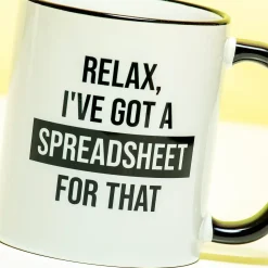 Ditverzinjeniet Mokken & Glazen|Mok I’ve got a spreadsheet for that