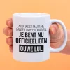 Ditverzinjeniet Mokken & Glazen|Mok Je bent nu officieel een ouwe lul