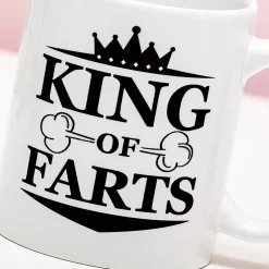 Ditverzinjeniet Mokken & Glazen|Mok King of Farts