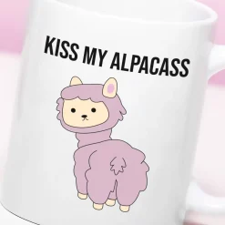 Ditverzinjeniet Mokken & Glazen|Mok Kiss My AlpacASS