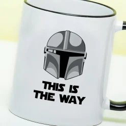 Ditverzinjeniet Mokken & Glazen|Mok Mandalorian This Is The Way