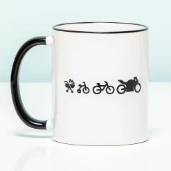 Ditverzinjeniet Mokken & Glazen|Mok Motor evolutie