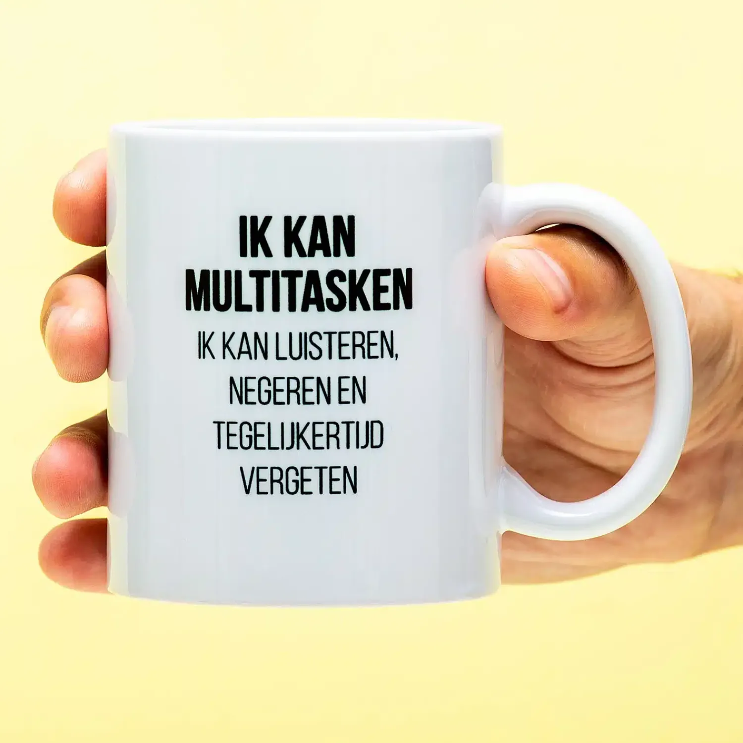 Ditverzinjeniet Mokken & Glazen|Mok Multitasken