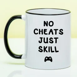 Ditverzinjeniet Mokken & Glazen|Gaming|Mok No Cheats Just Skill