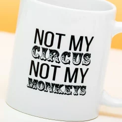 Ditverzinjeniet Mokken & Glazen|Mok Not My Circus Not My Monkeys