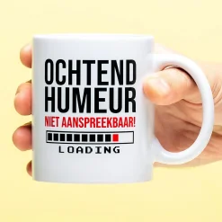 Ditverzinjeniet Mokken & Glazen|Mok Ochtendhumeur niet aanspreekbaar