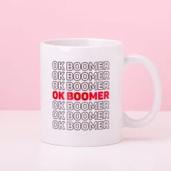 Ditverzinjeniet Mokken & Glazen|Mok Ok Boomer