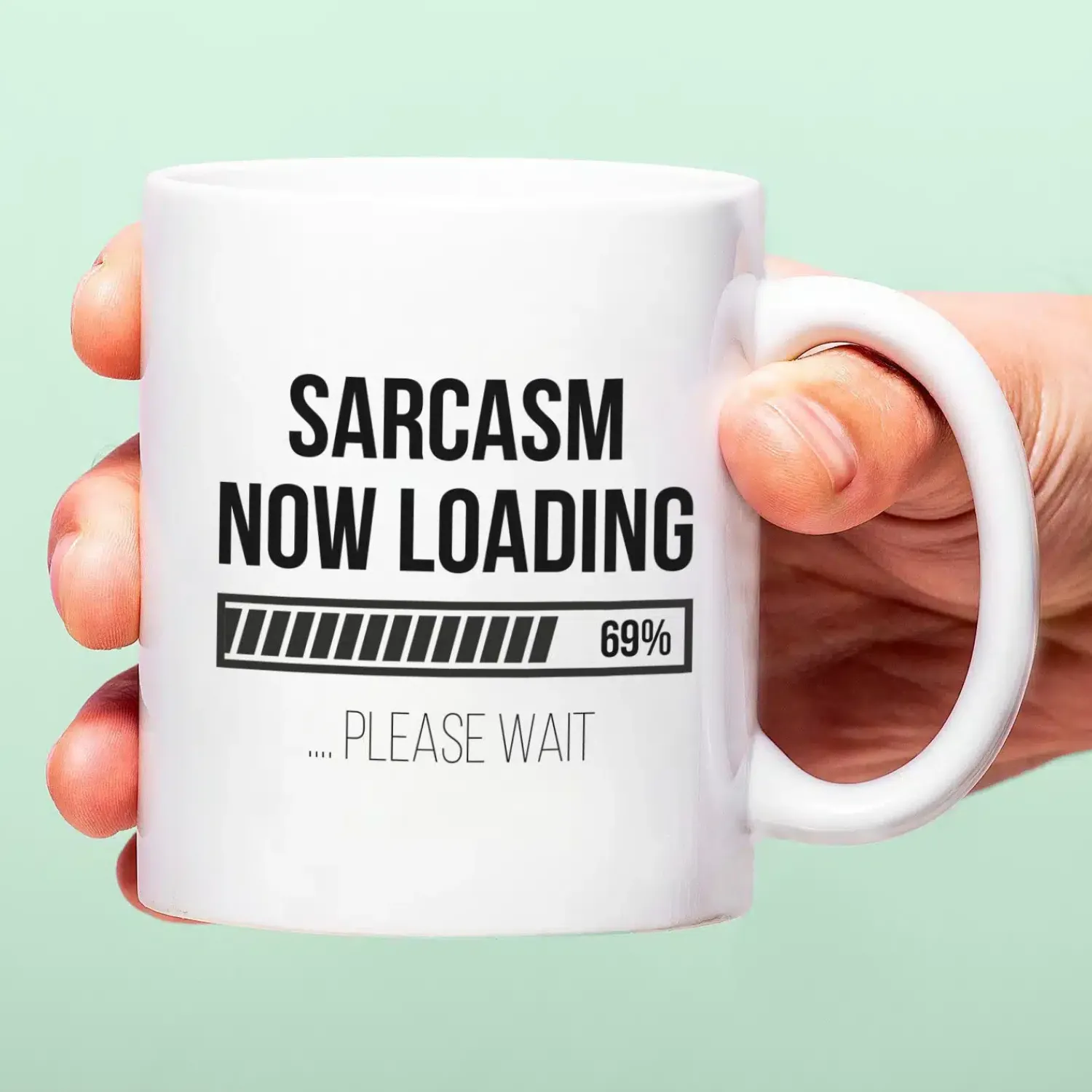 Ditverzinjeniet Mokken & Glazen|Mok Sarcasm Now Loading