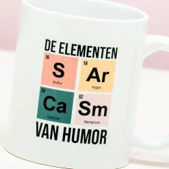 Ditverzinjeniet Mokken & Glazen|Mok Sarcasme element