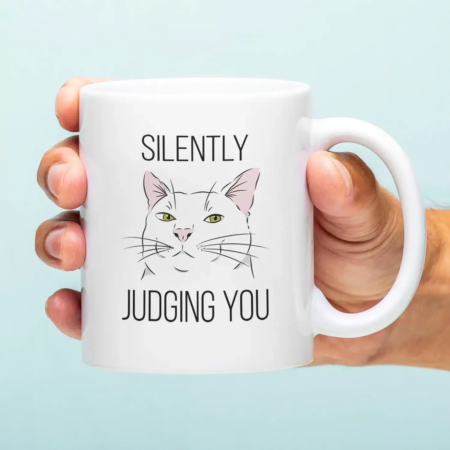 Ditverzinjeniet Mokken & Glazen|Mok Silently Judging You